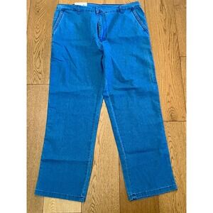Jett Jeans Straight Fit Blue Trousers Pants 38W 28L New With Tag